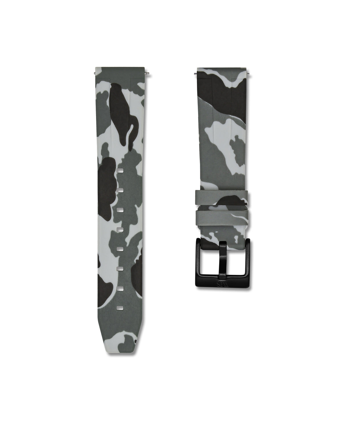 Arctic Camo Quick Release Rubber Strap 24mm