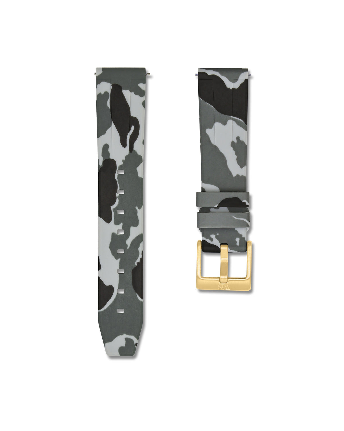 Arctic Camo Quick Release Rubber Strap 20mm