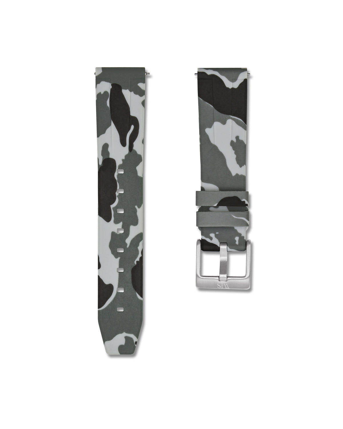 Arctic Camo Quick Release Rubber Strap 20mm