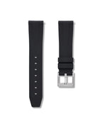 Tuxedo Black Quick Release Rubber Strap 24mm
