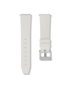 Polar White Quick Release Rubber Strap 24mm