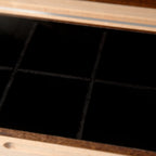 Curly Maple and Sapele Mahogany Watch Box - 8 Watch Compartments