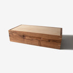Desert Mesquite and Curly Maple Watch Box - 8 Watch Compartments