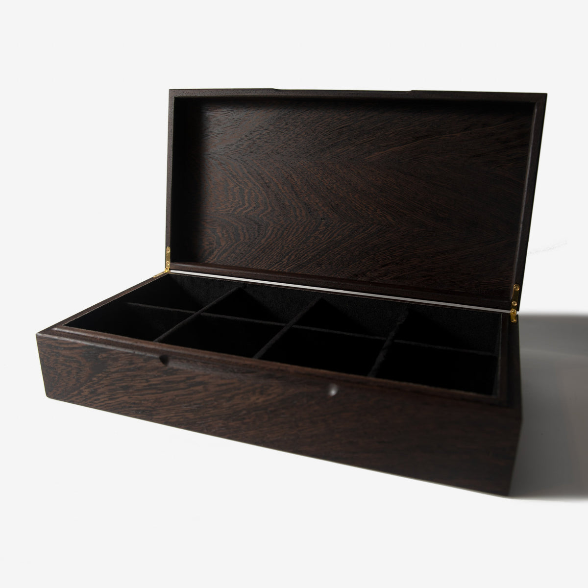Wenge Watch Box - 8 Watch Compartments - Personalized Gift for Him