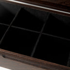 Wenge Watch Box - 8 Watch Compartments - Personalized Gift for Him