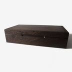 Wenge Watch Box - 8 Watch Compartments - Personalized Gift for Him