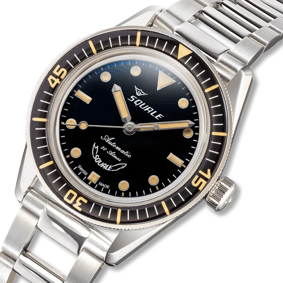 Squale SUB-37 Legend Bracelet, Squale ref SUB-37BKBK.AC, product image 4