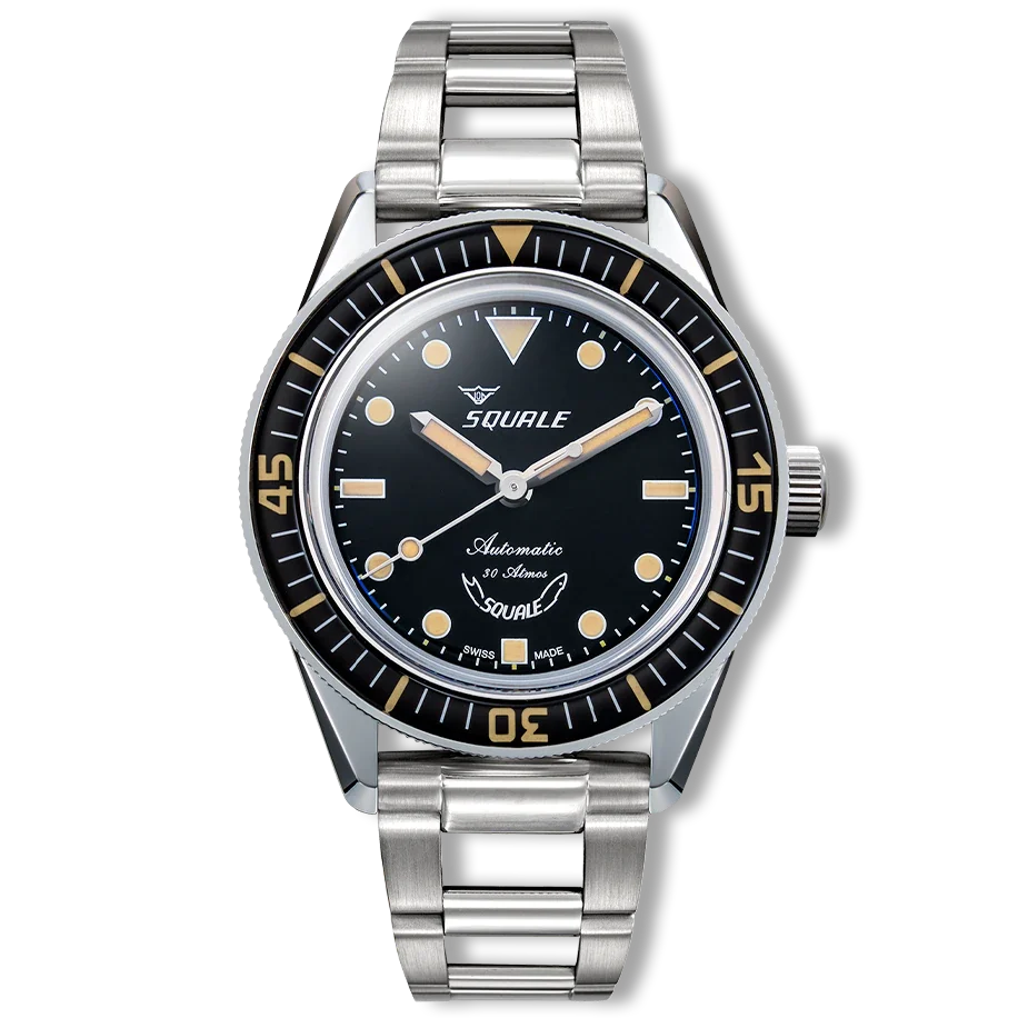 Squale SUB-37 Legend Bracelet, Squale ref SUB-37BKBK.AC, product image 1