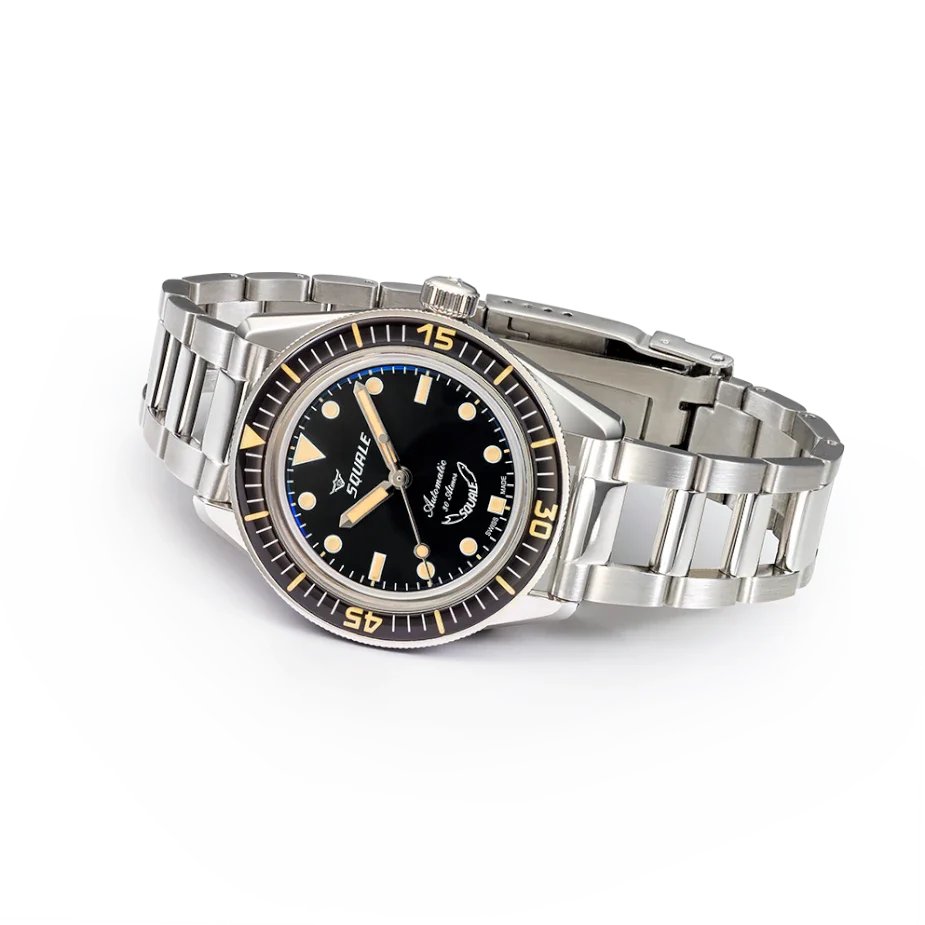 Squale SUB-37 Legend Bracelet, Squale ref SUB-37BKBK.AC, product image 3