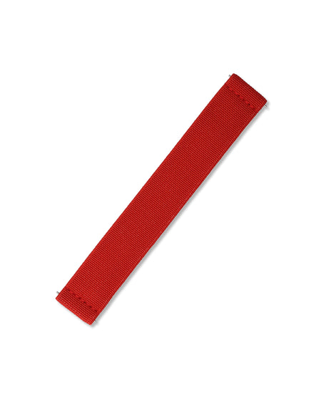 Scarlet Red Elastic Watch Strap 22mm