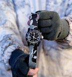 Arctic Camo Quick Release Rubber Strap 22mm
