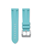 Glacier Blue Rubber Strap 22mm