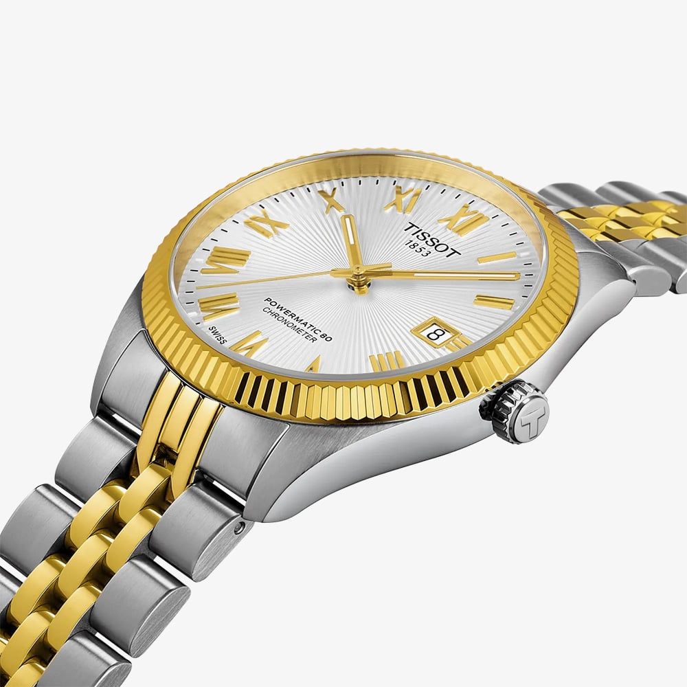 Tissot Ballade Powermatic 80 COSC 39mm Two-Tone – T156.408.22.033.00