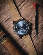 Sand Tan Suede Leather Watch Strap 20mm