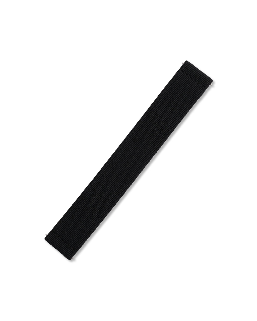Tuxedo Black Elastic Watch Strap 22mm