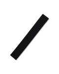 Tuxedo Black Elastic Watch Strap 22mm