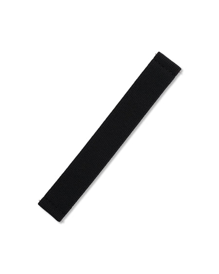 Tuxedo Black Elastic Watch Strap 22mm