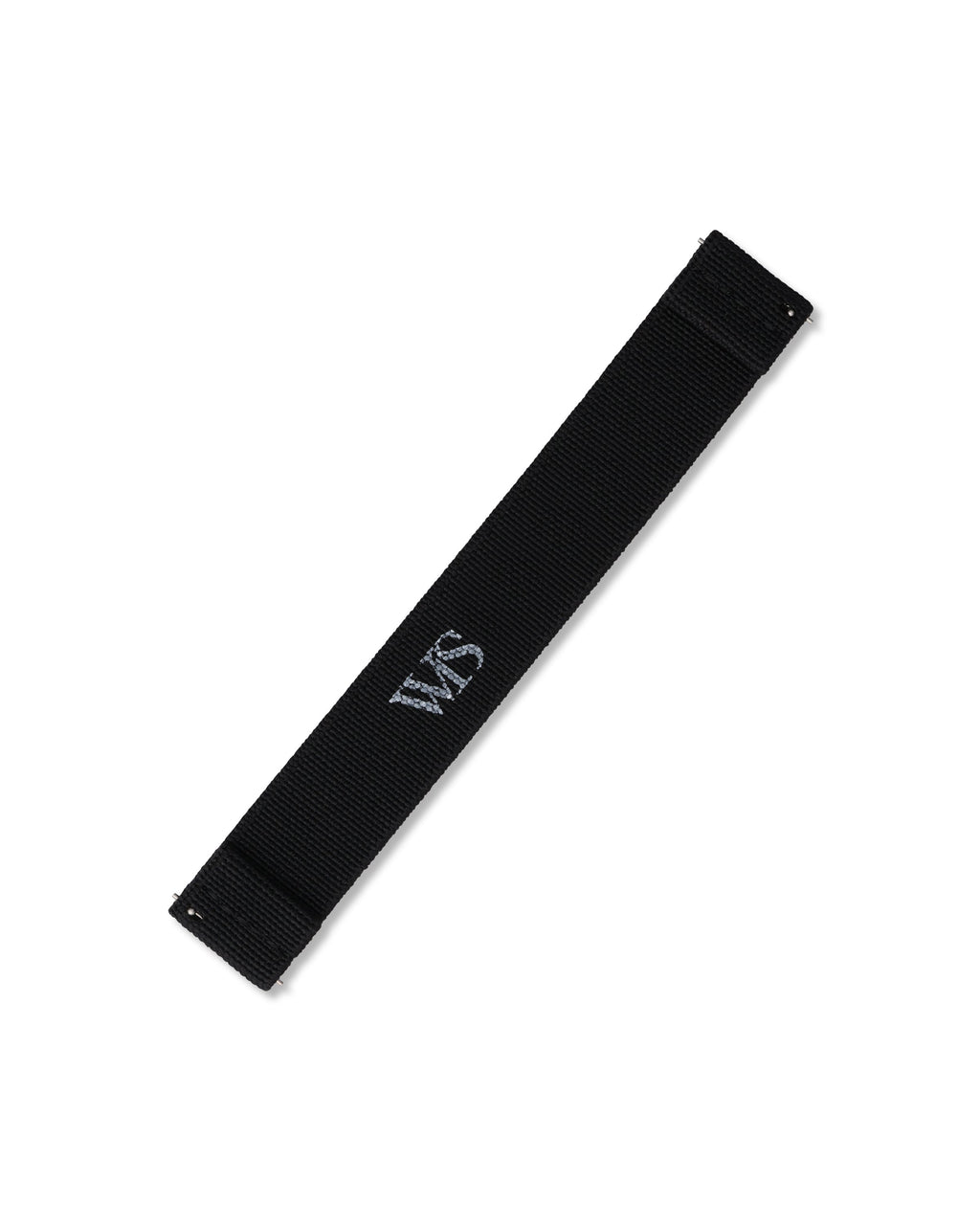 Tuxedo Black Elastic Watch Strap 22mm