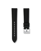Tuxedo Black Sailcloth Strap 20mm