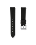 Tuxedo Black Sailcloth Strap 20mm