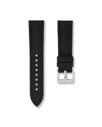 Tuxedo Black Sailcloth Strap 22mm