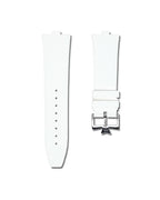 Polar White - Integrated Quick Release Rubber Watch Strap For Vacheron Constantin Overseas