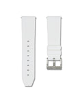 Polar White Quick Release Rubber Strap 24mm