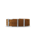 Woodland Brown Woven Nylon Strap 21mm