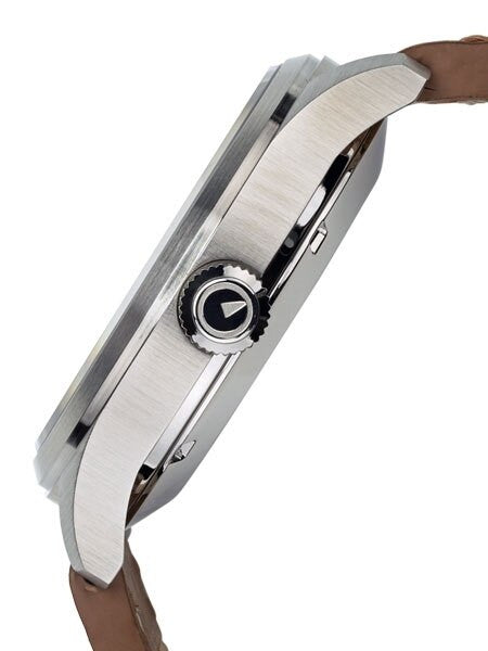 Islander Aviator Automatic Watch with Leather Strap and an Anti-Reflective Sapphire Crystal #ISL-17