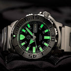 Islander Black Dial Automatic Dive Watch with AR Double Dome Sapphire Crystal #ISL-57