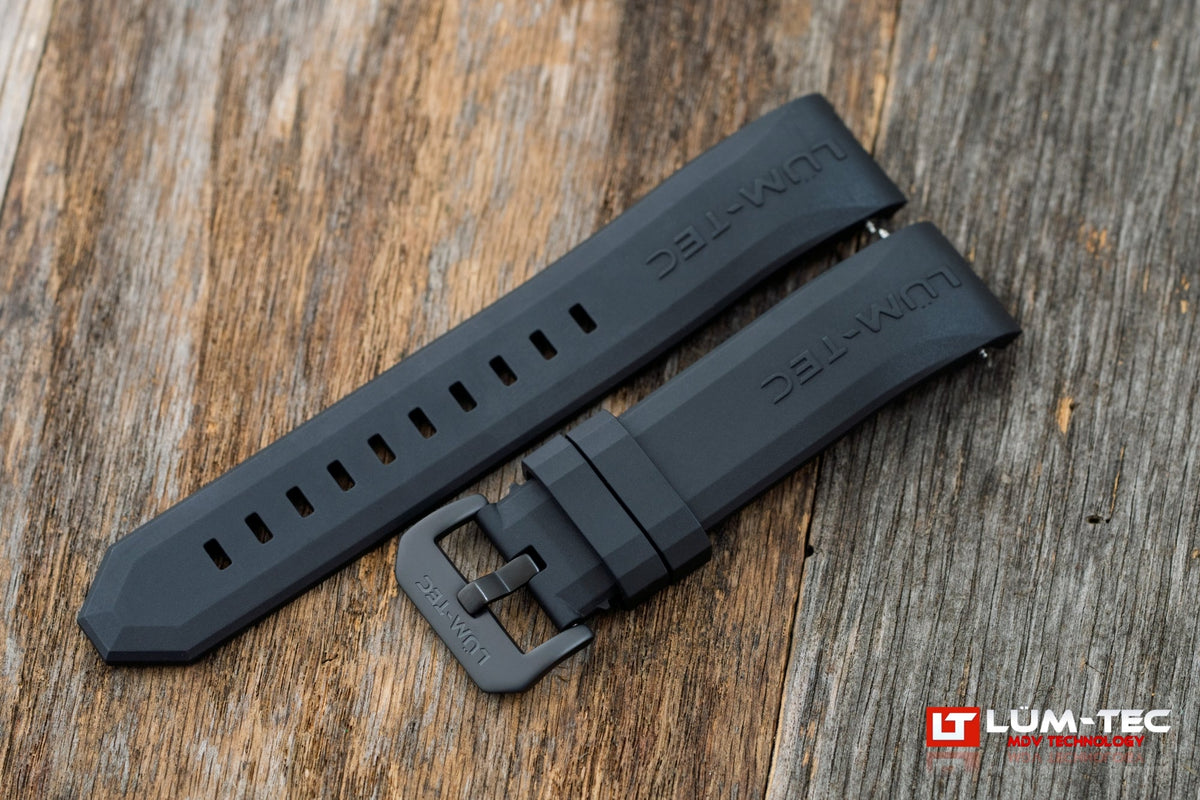 LÜM-TEC New Upgrade Combat B - FKM Rubber Strap 22mm