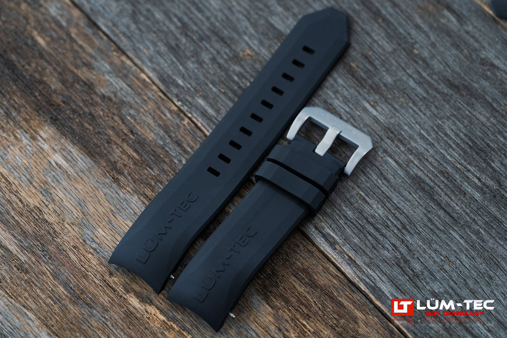 LÜM-TEC New Upgrade Combat B - FKM Rubber Strap 22mm