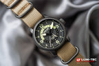 LÜM-TEC 39mm Combat B74 GMT