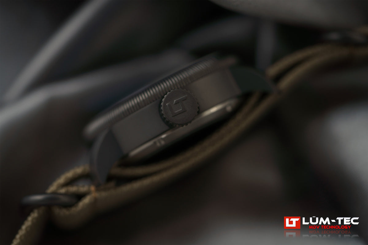 LÜM-TEC 39mm Combat B74 GMT