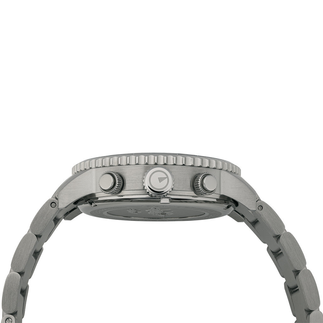 Islander Calverton Flight Chronograph Alarm Watch with Grey Dial #ISL-325
