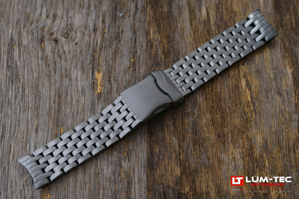 LÜM-TEC Combat B Gunmetal PVD Bracelet