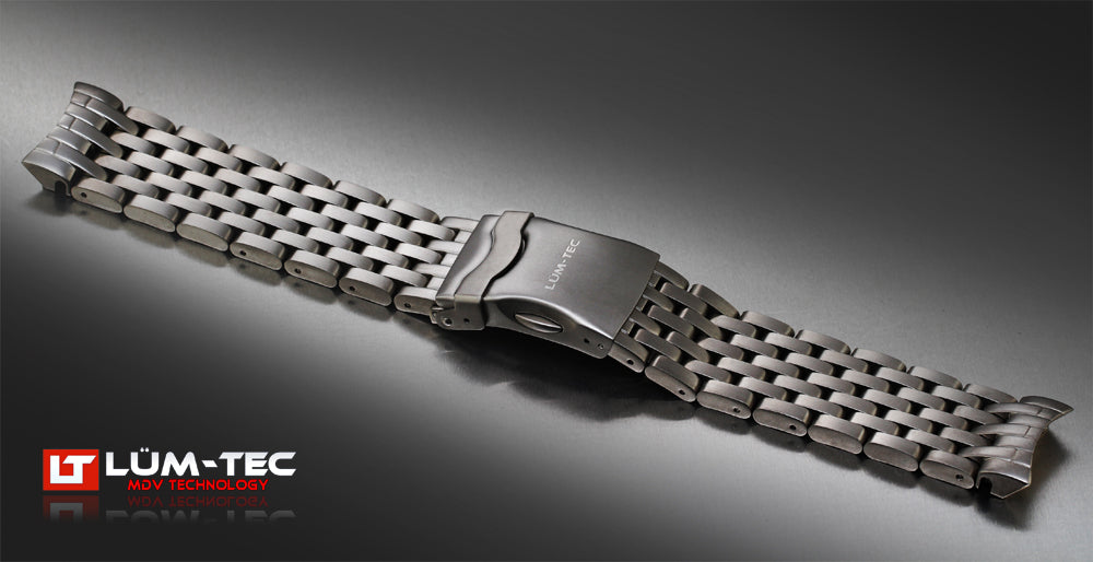 LÜM-TEC Combat B Stainless Steel Bracelet