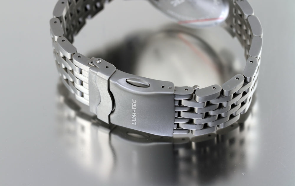 LÜM-TEC Combat B Stainless Steel Bracelet