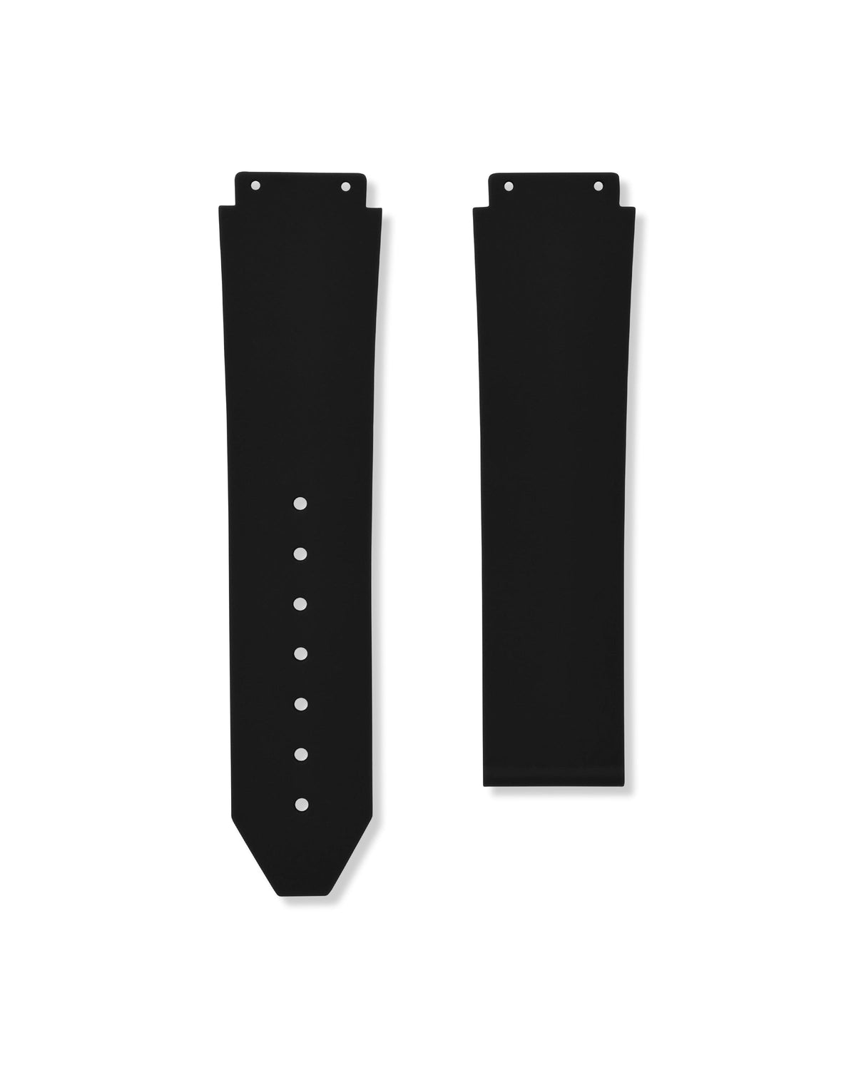 Tuxedo Black - Rubber Watch Strap For Hublot Classic Fusion 42mm