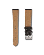 Chocolate Brown Deer Leather Watch Strap 22mm
