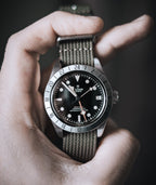 Army Green Woven Nylon Strap 20mm