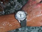 Charcoal Grey Quick Release Rubber Strap 24mm