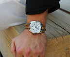 Picasso Patina Alligator Leather Watch Strap 18mm