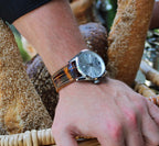 Honey Cognac Alligator Leather Watch Strap 20mm