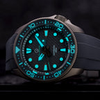 Islander Sands Point Titanium Diver with Grey Whale Tail Dial #ISL-259