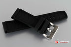 LÜM-TEC Rubber Strap SS 24mm