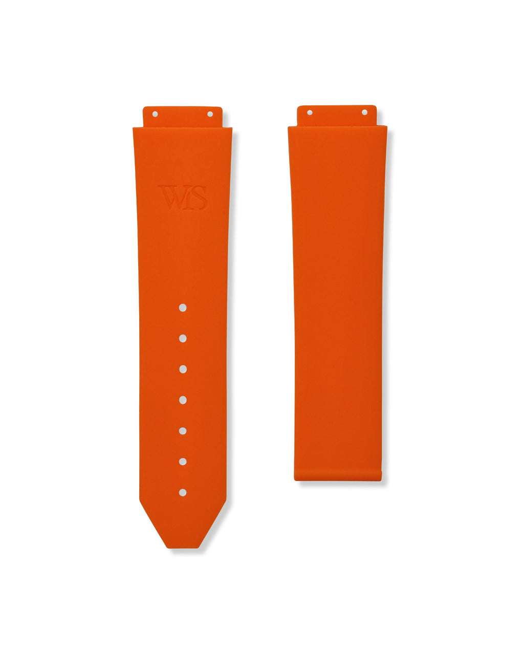 Tangerine Orange - Rubber Watch Strap For Hublot Classic Fusion 42mm
