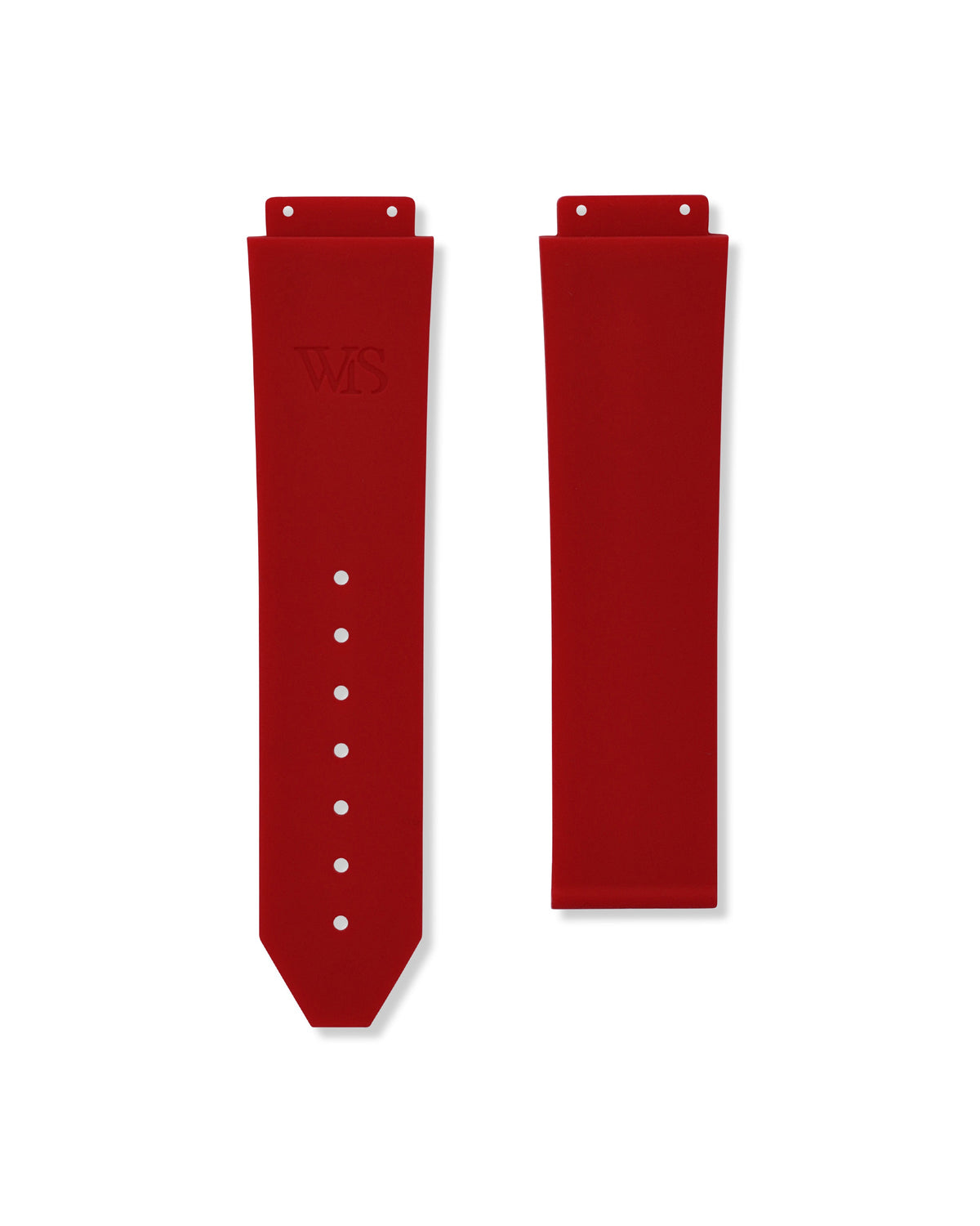 Scarlet Red - Rubber Watch Strap For Hublot Classic Fusion 42mm
