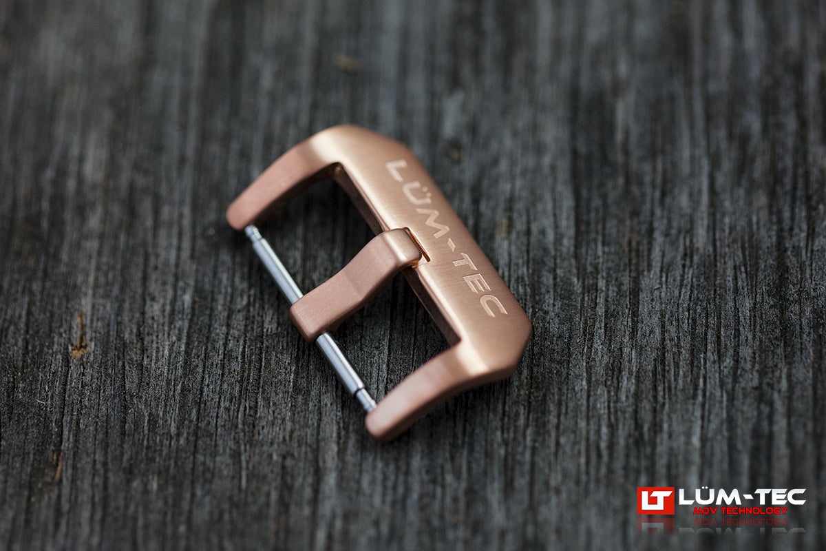 LÜM-TEC Bronze Toned Buckle 20mm and 22mm