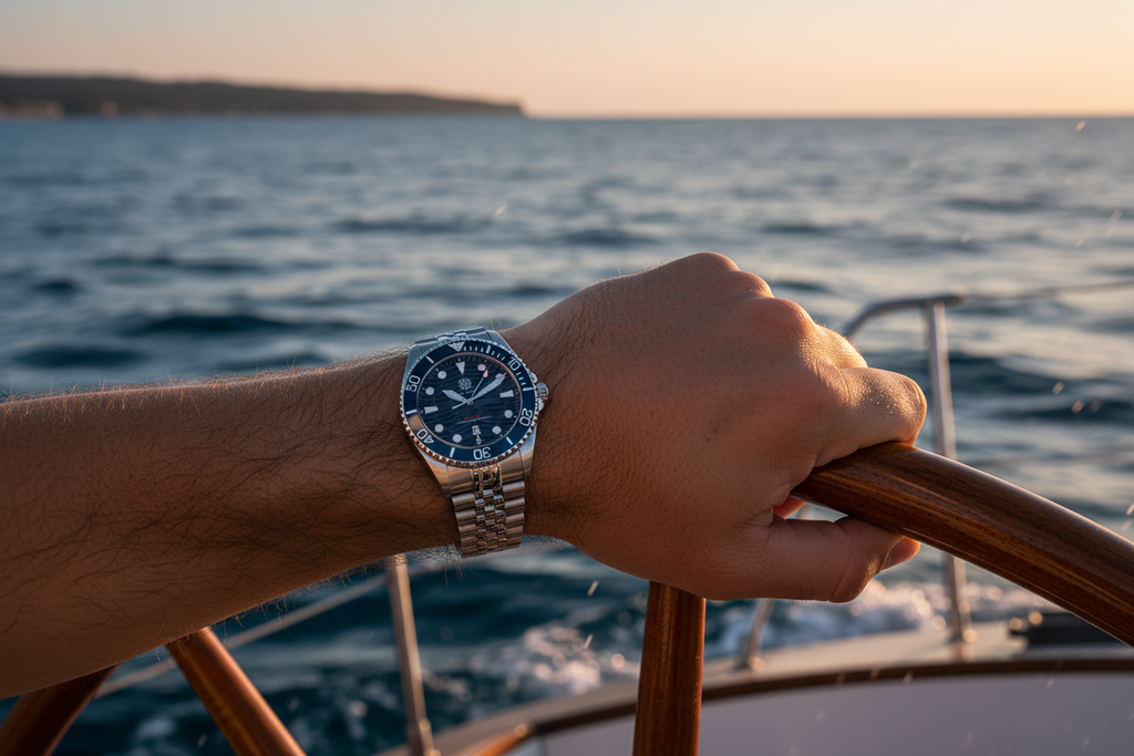 Seafarer 39mm Automatic Dive Watch | La Touraine